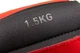 Обременители запястья Reebok железный песок 1.5 кг черный красный - изображение 7