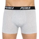 Труси-боксери Puma 95% бавовна S сірий білий чорний 2 пари - зображення 4