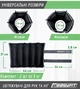 Утяжелители ProDobro оксфорд 0,5-5 кг черные - изображение 2