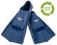 Ласты Aqua Speed силиконовые 43-44 синие унисекс - изображение 1