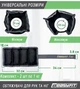 Утяжелители для ног и рук ProDobro Оксфорд 1 кг Черные - изображение 2