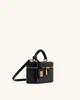 Жіноча сумка кросс-боді через плече JW PEI Cleo Box Shape Top Handle Bag Black croc (126863) - зображення 12