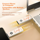 Флеш-накопитель HP 64 ГБ USB 3.2 Type-C с двойным интерфейсом, новая версия с улучшенной скоростью до 200 МБ/с, совместим с телефонами и компьютерами, флешка большой емкости для офиса и учебы. - изображение 5