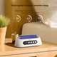 Бездротовий Bluetooth-динамік Newmine PBS003, подушка для сну з білим шумом, міні-годинник-радіобудильник з таймером та функцією вимкнення, заспокійливий пристрій для дитини, колір брудно-білий - зображення 7