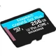 Карта пам'яті Kingston Canvas Go! Plus microSDXC 256GB UHS-I U3 V30 A2 + SD-адаптер (SDCG4/256GB) - зображення 2