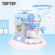 TOP TOY Sanrio Family Pink Dream Home Series Kuromi Night Light Voice-Controlled Building Blocks Assembly Girls Birthday Gift - изображение 8