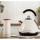 Термокружка Morphy Richards из нержавеющей стали 304 с вакуумной изоляцией и силиконовой нескользящей вставкой, кремово-белая - изображение 6