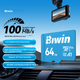 Карта памяти BIWIN MS100 microSDXC 64GB Class 10 UHS-I U3 V30 A1 - изображение 3