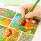 Набір кольорових олівців M&G Stationery із 72 кольорів на масляній основі: для малювання, розфарбовування, підготовки до екзаменів, дитячого живопису, подарунок на день народження для дівчаток, до початку навчального року, AWP34399, зелений тубус. - зображення 10