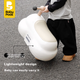 Детский электромобиль Babypods Peanut Ride-On для малышей 1-3 лет, самокат с отсеком для хранения, машинка в форме тыквы, подарок на день рождения или первый год жизни. - изображение 5