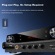 Беспроводной микрофон Newmine MC110 UHF двухканальный, для караоке, сцены и конференций - изображение 6