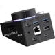 Hagibis Knob Expansion Dock Desktop Expansion Dock USB Multi-Port Adapter Type-C Converter MacBook Computer Laptop Volume Control Screen Shortcut Controller - изображение 3