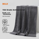 Рушник для ванни MUJI, антибактеріальний, потовщений, 100% чиста бавовна, синьцзянський бавовняний, безпечний для шкіри, без ворсу, високопоглинаючий, великий, для чоловіків - зображення 4