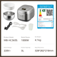 Рисоварка Midea IH 343S антипригарная нержавейка 316L, 3л, 3D-нагрев, умная - изображение 8