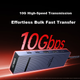 Док-станция расширения UGREEN Type-C на DP, 4K 60 Гц Fins Expansion Dock, адаптер USB 3.2 с высокоскоростной передачей 10 Гбит/с, совместимая с ноутбуками Macbook и Huawei Thunderbolt. - изображение 8