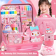 Набор канцелярских принадлежностей Starry Bubble Galaxy My Melody для девочек, подарок на день рождения (7-9-12 лет), подарок на День защиты детей. - изображение 4