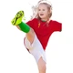 Футбольный мяч Li-Ning, размер 4, для детей, для тренировок и соревнований учеников начальной школы, стандартный, с нескользящим материалом, подарок. Размер 4. - изображение 2