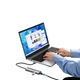 SAMZHE USB 3.0 до Gigabit Ethernet розширення док-станції концентратор спліттер, мережевий кабель для ноутбука RJ45 конвертер розширення робочого столу док-станція HWK1-A - изображение 2