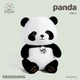 Мягкая игрушка-панда Yimei Doll Giant Panda Plush Panda Pillow Doll Plush — подарок на Новый год или День рождения для девочек. - изображение 2