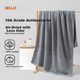 Банное полотенце MUJI, 10-й класс, антибактериальное, утолщенное, 100% чистый хлопок, синьцзянский хлопок, приятное для кожи, без ворса, высокоабсорбирующее, мужское, размер L. - зображення 4