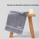 Банний рушник MUJI, 10-й клас антибактеріальної якості, потовщений, 100% чиста бавовна, приємний для шкіри, не залишає ворсу, високо вбираючий, для чоловіків та пар, великий. - зображення 9