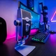 Конденсаторний USB-мікрофон Aigo Lyra LYRA для ігор, співу, домашнього KTV, прямої трансляції, запису, дубляжу, підключення Plug and Play - изображение 7