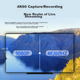 Карта захвата видео Jiuyinjiushi UX20 High-Definition HDMI для PS5/iPad, планшетов/смартфонов/Switch, камер, видеокамер, беззеркальных камер, игр, прямых трансляций, записи рекламных роликов, RGB/HD - изображение 6