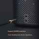 MI Xiao Ai Speaker Pro Black, умная колонка Xiao Ai, раннее образование через рассказывание историй, управление умными устройствами, пульт дистанционного управления для традиционной бытовой техники. - изображение 8