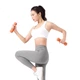 Гантели JOINFIT Bone Small, с цветным матовым покрытием, женские, для домашнего фитнеса и коррекции фигуры, комплект 2G для мужчин и женщин, зеленые. - изображение 2