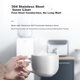 Диспенсер для води Midea, для домашнього використання, верхнє встановлення, бутильована вода, загартоване скло, вертикальний дизайн з двома дверима, диспенсер для води з системою опалення офісу, бутильована питна вода для гуртожитку та офісу, YR1518S-X - зображення 8