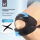Профессиональный наколенник Keep Patellar Strap для занятий спортом, прыжков со скакалкой, бега и бадминтона. Защита коленного сустава. Комплект из 2 штук. - изображение 9