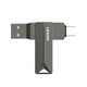 Флеш-накопитель Lenovo 128 ГБ для телефона, USB 3.2 Type-C, двухсторонний, вращающийся, прочный металлический корпус, незаменим для использования в офисе и бизнесе, серия Y200. - изображение 11