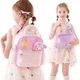 Рюкзак Hello Kitty для девочек 3-6 лет, рюкзак принцессы для дошкольников, двойная сумка через плечо, подарок, 96660 Kuromi Purple - изображение 1