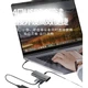 Док-станция расширения Lenovo Type-C, разветвитель USB-концентратора, удлинительный кабель, USB-концентратор, адаптер HDMI, док-станция расширения с устройством чтения SD/TF-карт, док-станция расширения PD100W, BY08-H (металлический корпус) - изображение 2