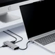 Док-станция расширения Lenovo Type-C, разветвитель USB-концентратора, удлинительный кабель, USB-концентратор, адаптер HDMI, док-станция расширения с устройством чтения SD/TF-карт, док-станция расширения PD100W, BY08-H (металлический корпус) - изображение 9