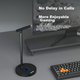 Микрофон Newmine ZM06 беспроводной, конденсаторный, USB, для записи и стримов, черный - изображение 9