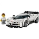 Серія будівельних блоків LEGO для гоночних автомобілів 77240, суперспортивний автомобіль Bugatti, іграшка для хлопчиків та дівчаток, подарунок до Дня захисту дітей, прикраса - зображення 3