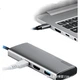 Док-станція Lenovo Type-C USB-хаб HDMI PD100W BY06-H1 металева - зображення 1
