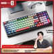 Клавиатура беспроводная Lenovo Aurora GK10 98W Wireless/Bluetooth/USB Красный Белый - изображение 4