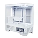 VALKYRIE VK03-M WHITE Білий ігровий настільний корпус M-ATX, підтримка водяного охолодження 360 мм, 6,2-дюймовий сенсорний екран, вигнуте скло, панорамний огляд 270° - изображение 4