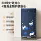 AIRMATE Сушарка для одягу, побутова сушарка для одягу, пристрій для сушіння теплим повітрям, містка шафа з таймером, стерилізатор нижньої білизни, невелика сушарка для одягу HG12-M23 - зображення 3
