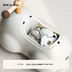 Игрушка BEIESTATE Peanut Twist Car, для детей от 1 до 3 лет, подарок на первый день рождения малыша, велосипед-планер, цвет белый (Mica White). - изображение 6