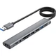 Youlianxing USB-хаб док-станция 9-портовая 2-метровая удлинитель USB 2.0 до 3,5 мм для наушников SD-карты расширения док-станция 1-9 ноутбук настольный мышь клавиатура концентратор - изображение 2