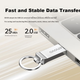 Флеш-накопитель Lenovo 32 ГБ USB 2.0 Mini SS190 из металла с защитой от потери, подходит для автомобиля, компьютера и офиса. Небольшая емкость USB-накопителя. - изображение 7
