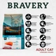 Беззерновий корм для стерилізованих котів з лососем BRAVERY Salmon Adult Cat Sterilized 600 г - зображення 2