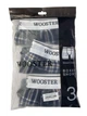 Набор трусов шорты мужской WOOSTER 193135 М 3 шт Черно/синий (2200005112557) - изображение 2