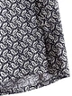 Классические мужские трусы боксеры из 100% французского хлопка Midnight Sicilian Paisley (4XL) – серый - изображение 3