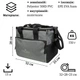 Термосумка Tribe Cooler 15 л Сіра T-IF-0010-grey - зображення 3