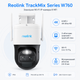 Внешняя IP-камера видеонаблюдения Reolink TrackMix Series W760 8 МП Wi-Fi 2.8-8 мм IP65 1/3" + 1/2.8" White - изображение 2