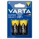 Батарейка Varta Super Heavy Duty C угольно-цинковая 1,5V 2 шт (02014101412) - зображення 1